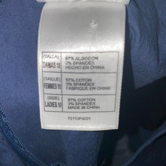 Disney Store Tiki Kingdom Sleeveless Dress Navy Blue Round neckline Size 10 - Picture 6 of 9